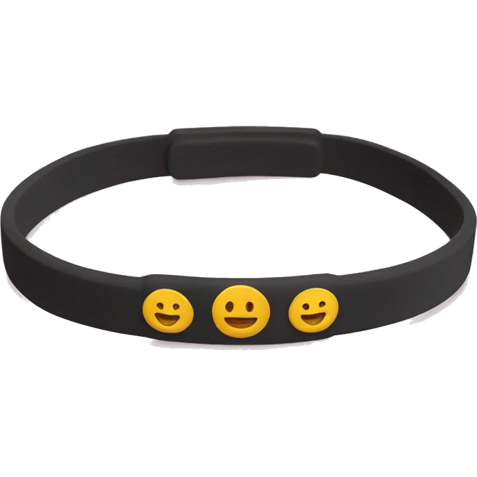 Silicone bracelet  emoji