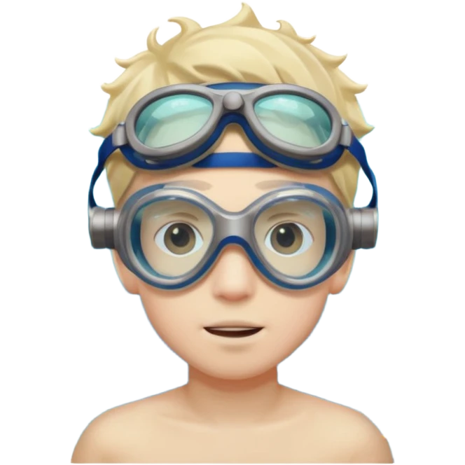 Underwater boy  emoji