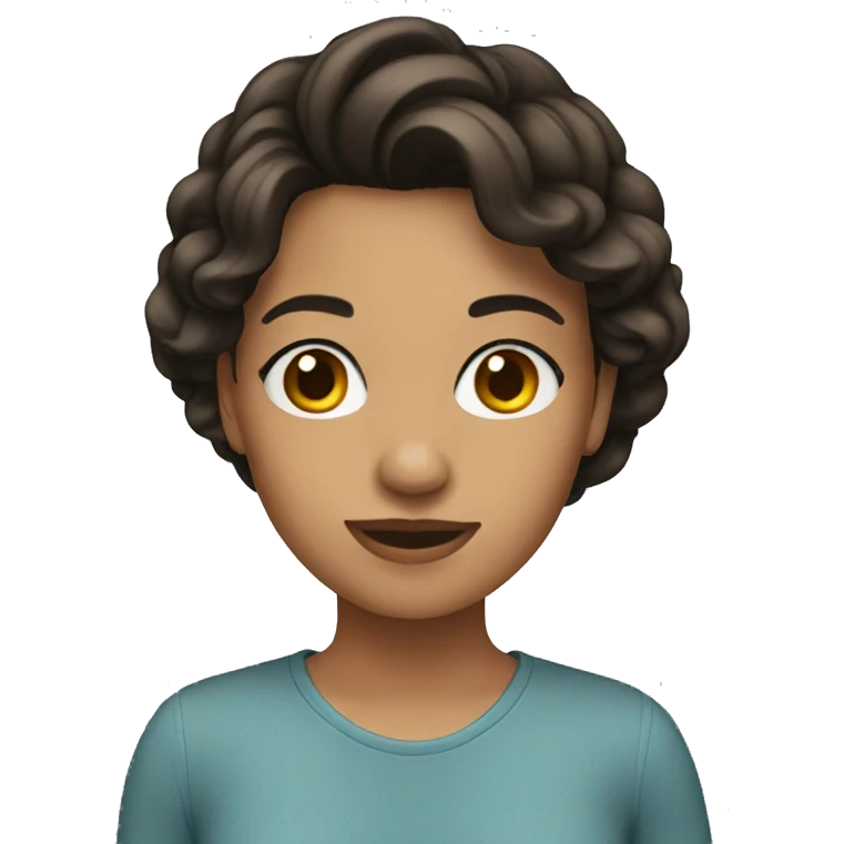 Brunette  emoji