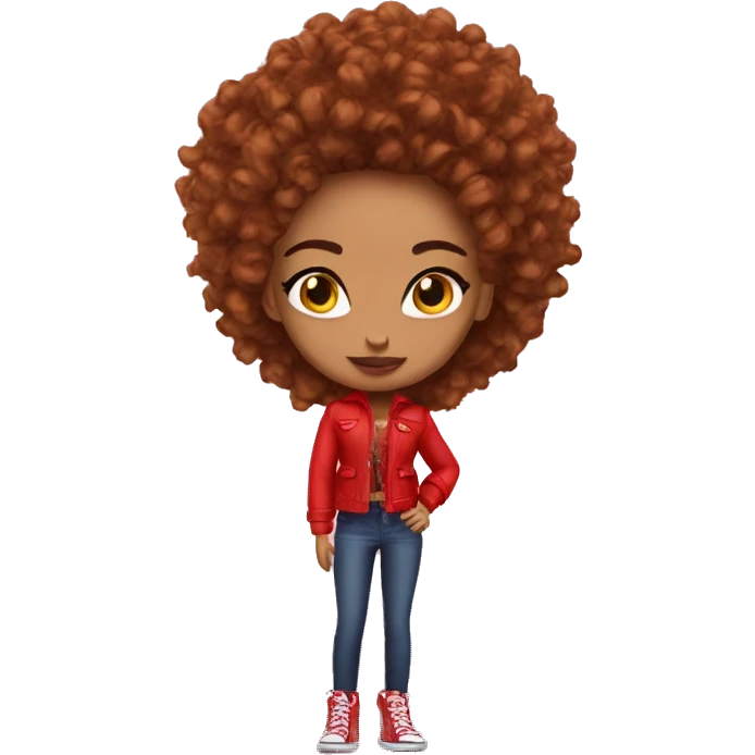 Bratz red emoji