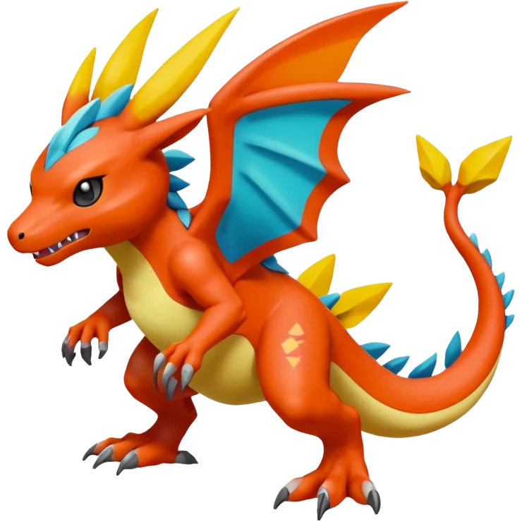 Pokémon-Fakémon-Digimon-Creature, (full body) emoji