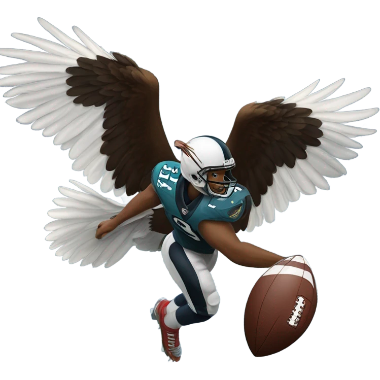 eagle attacking chief nfl emoji
