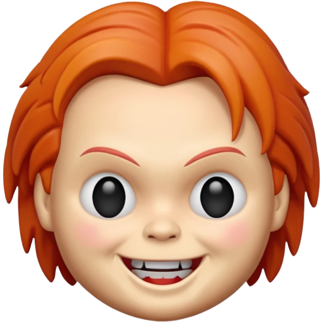 Un emojin de chuky emoji