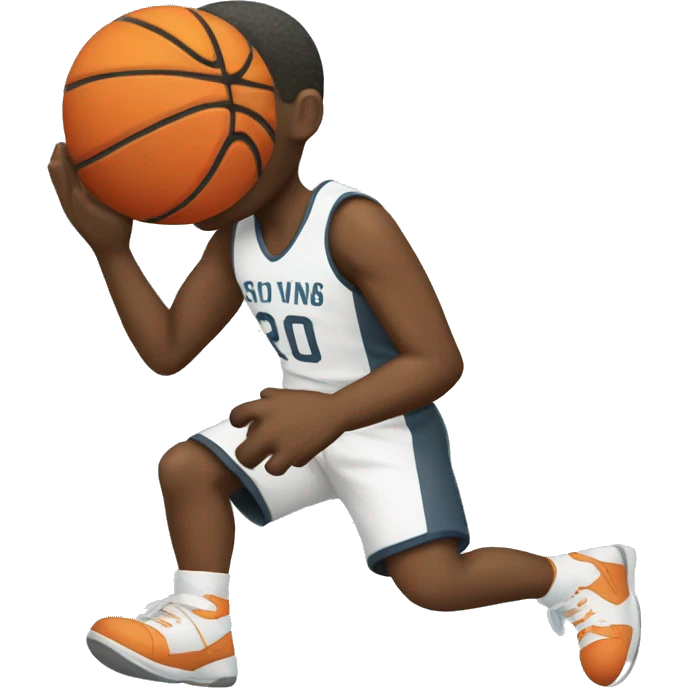 Shooting basketball player  emoji