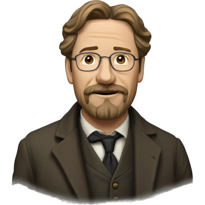 photorealistic Chekhov emoji