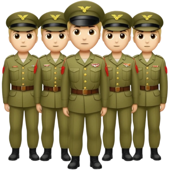 Pelotones de colo emoji