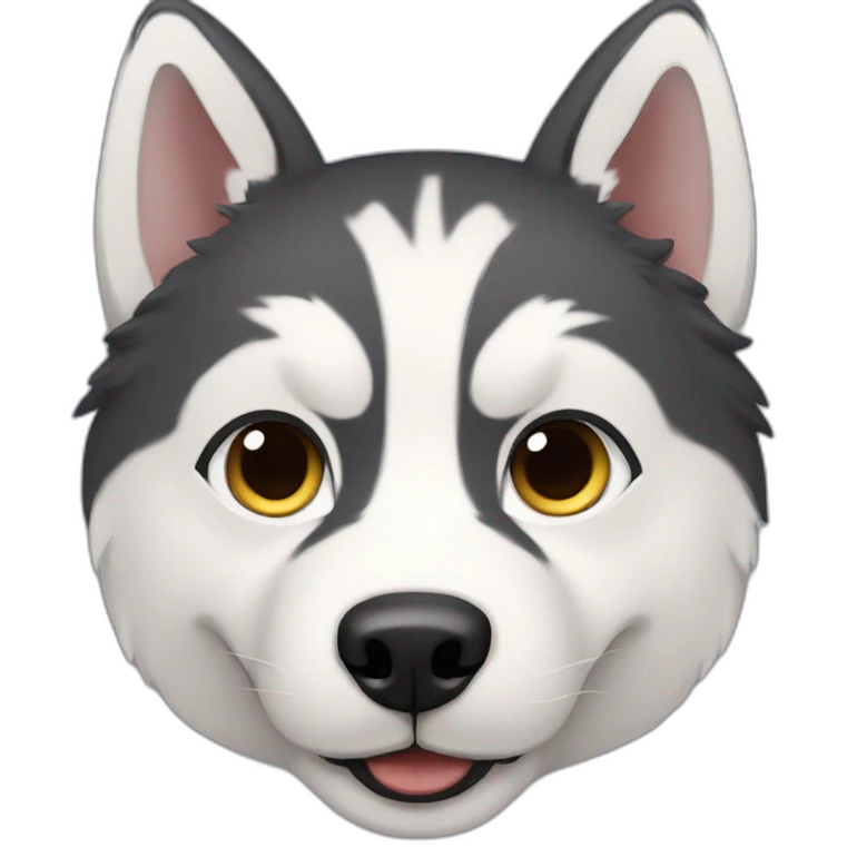 Husky emoji