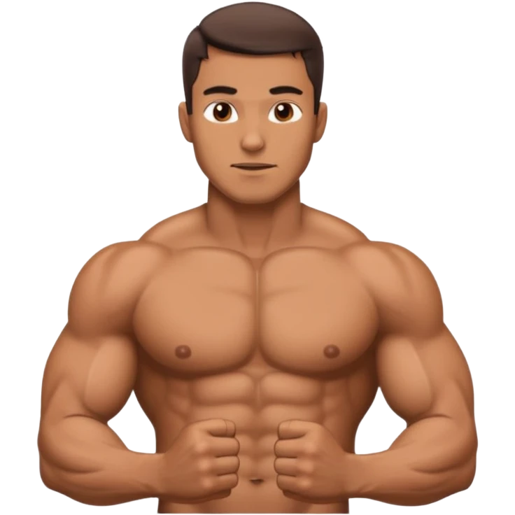 Naked man whit big dick emoji