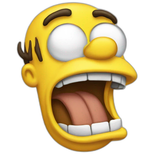 homer drooling emoji