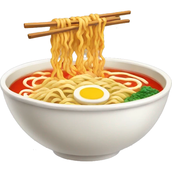 Ramen food emoji