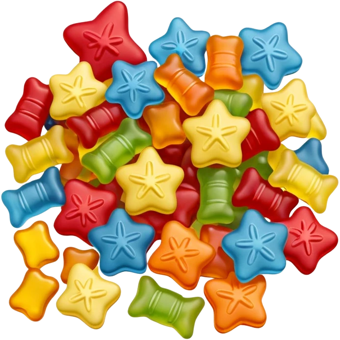 pack of haribo starmix gummies  emoji