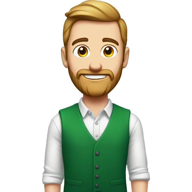 Irish guy heading to work emoji