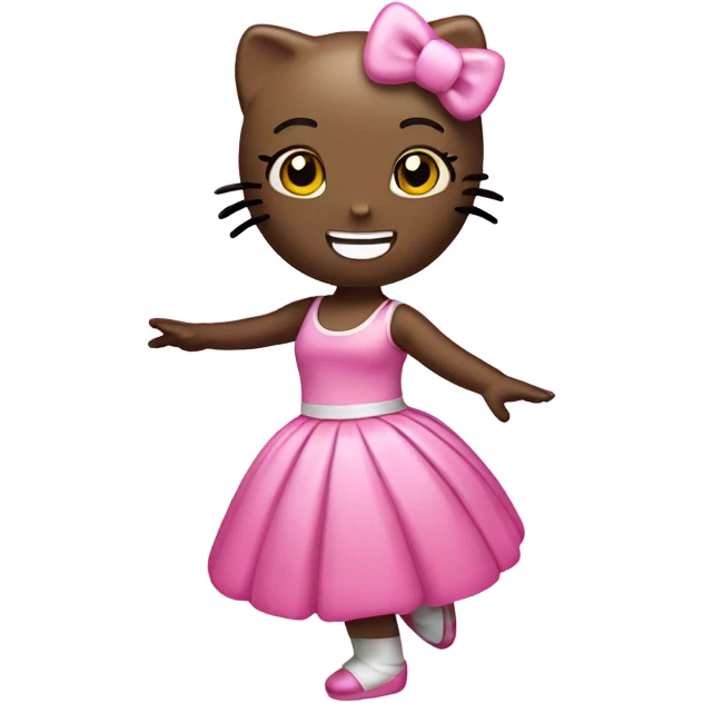 Hello kitty danse emoji