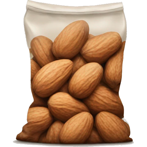 nuts in bag emoji