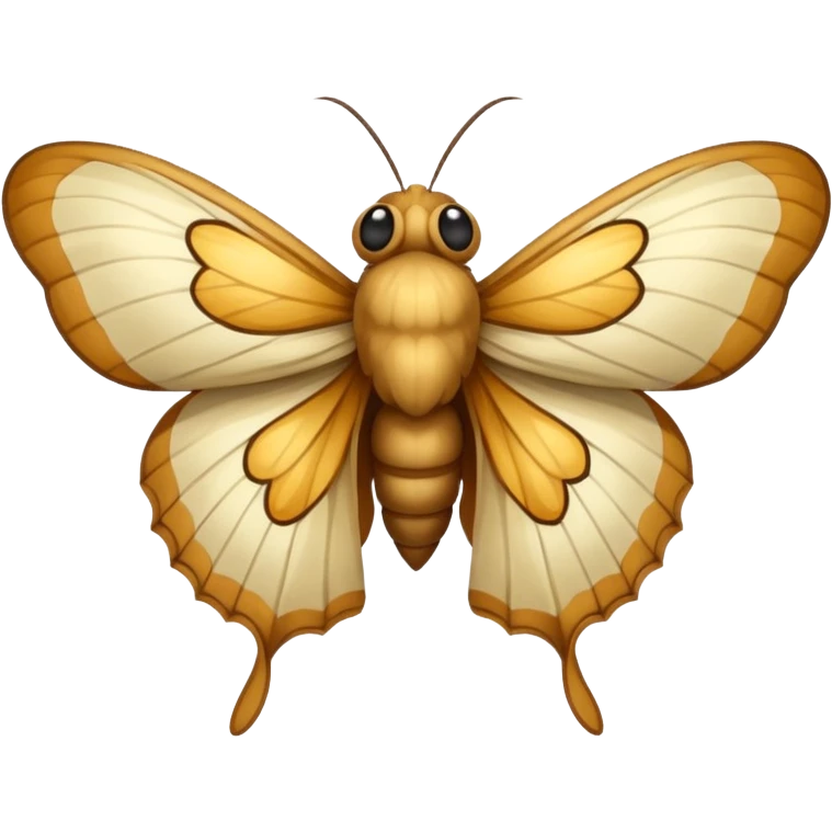 moth spirit surprised wing spread emoji