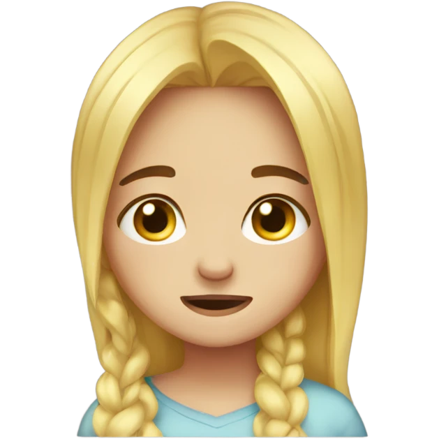 girl cry emoji