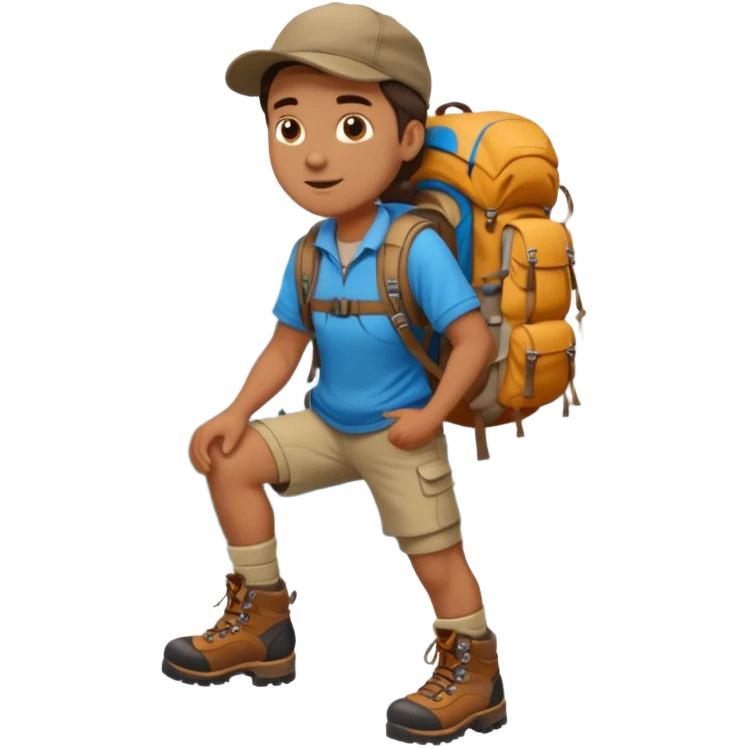 Mountain Camper. emoji