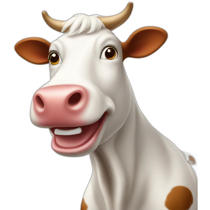 laughing cow emoji