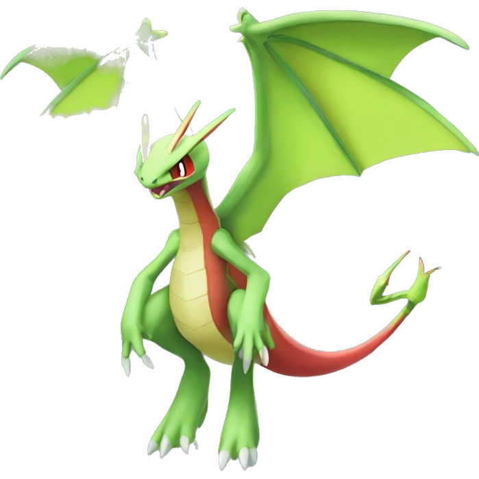 Full body Flygon-Genesect-Pokémon emoji