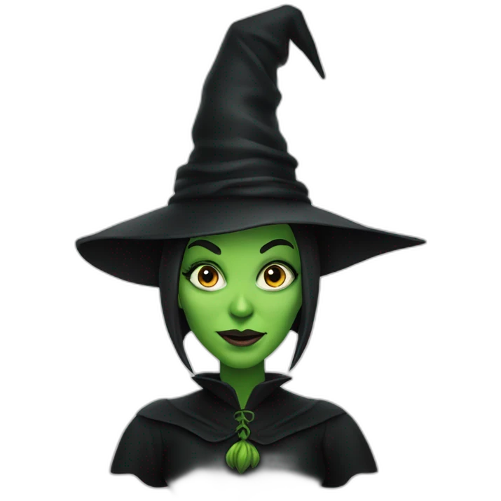 Wicked witch emoji