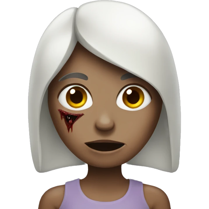 Woman with Zombiehead emoji