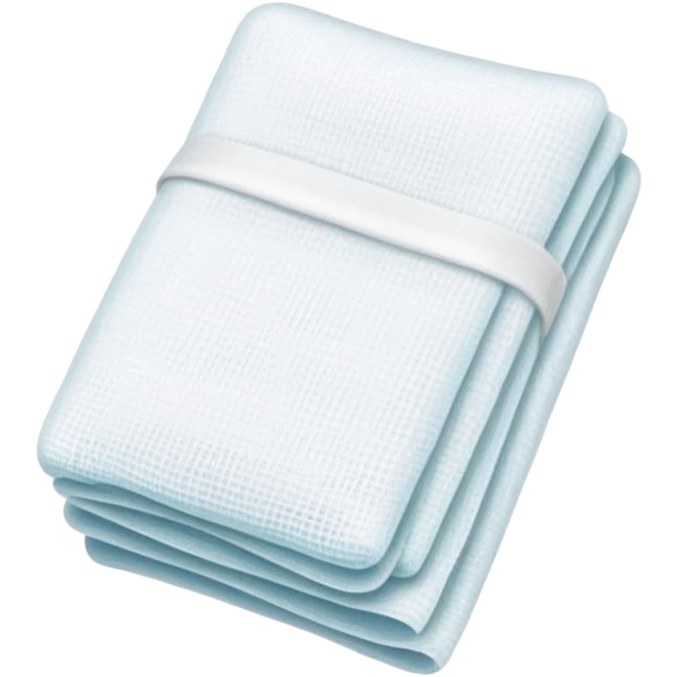 clean surgical gauze emoji