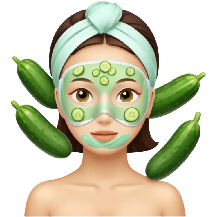 Girl spa day emoji