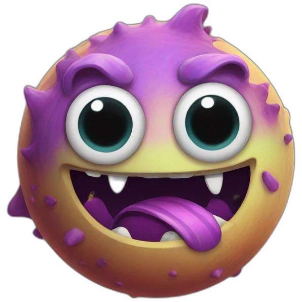 Monster planet emoji