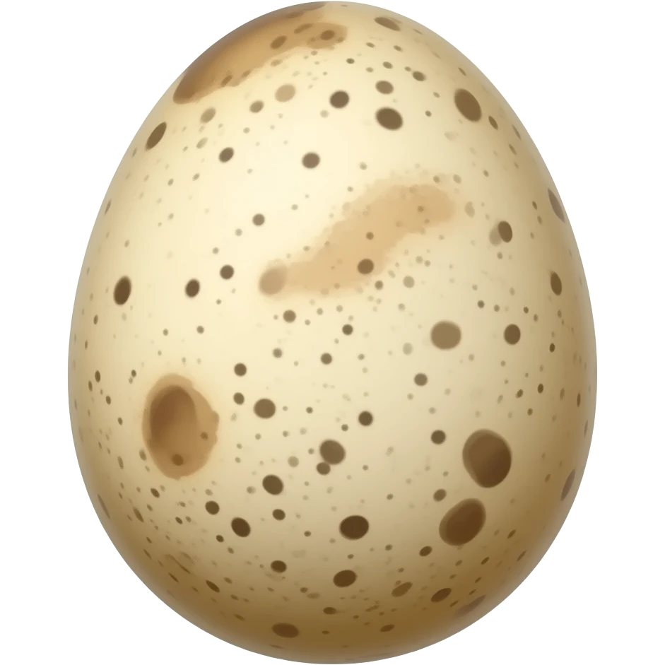 oeuf de caille emoji