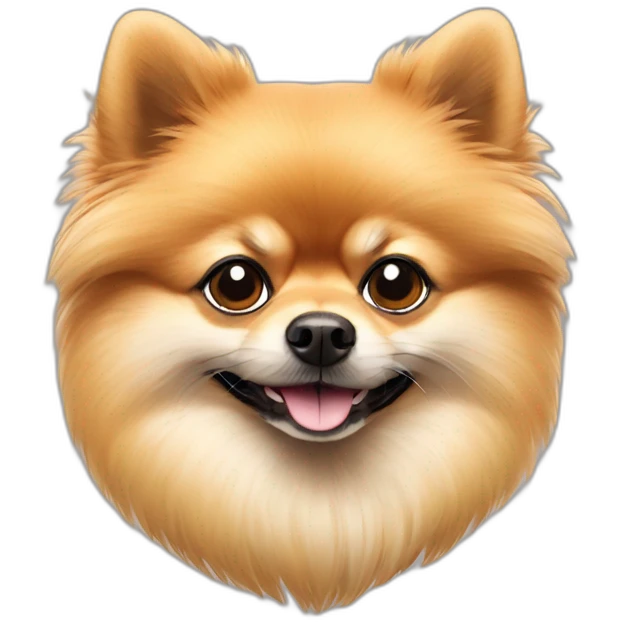 cool pomeranian spitz emoji