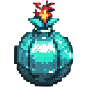 classic round bomb power up item emoji