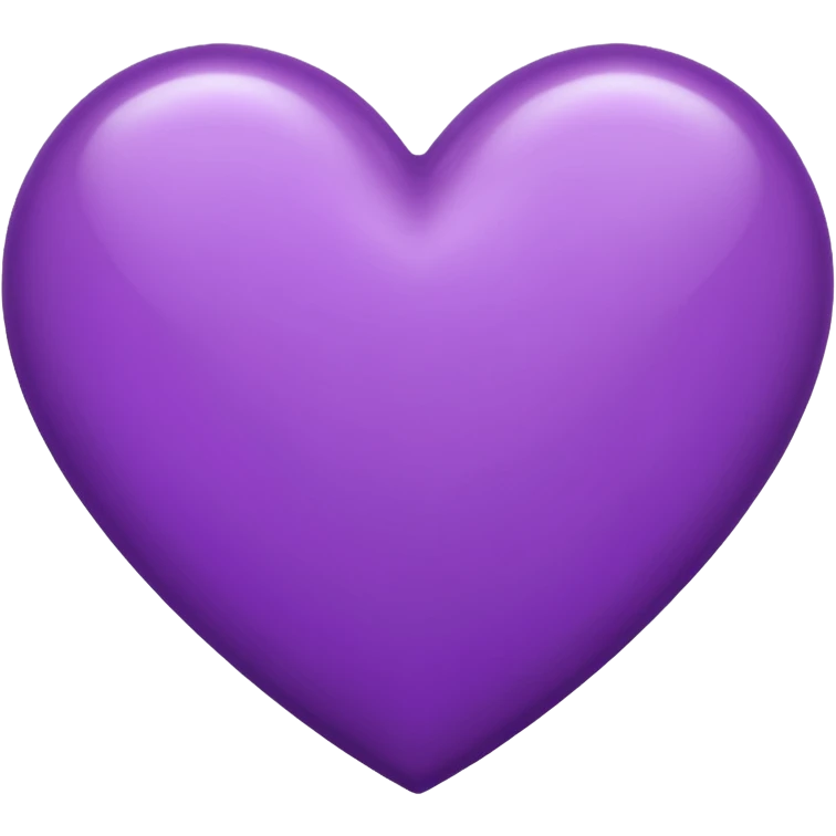 Coração roxo emoji