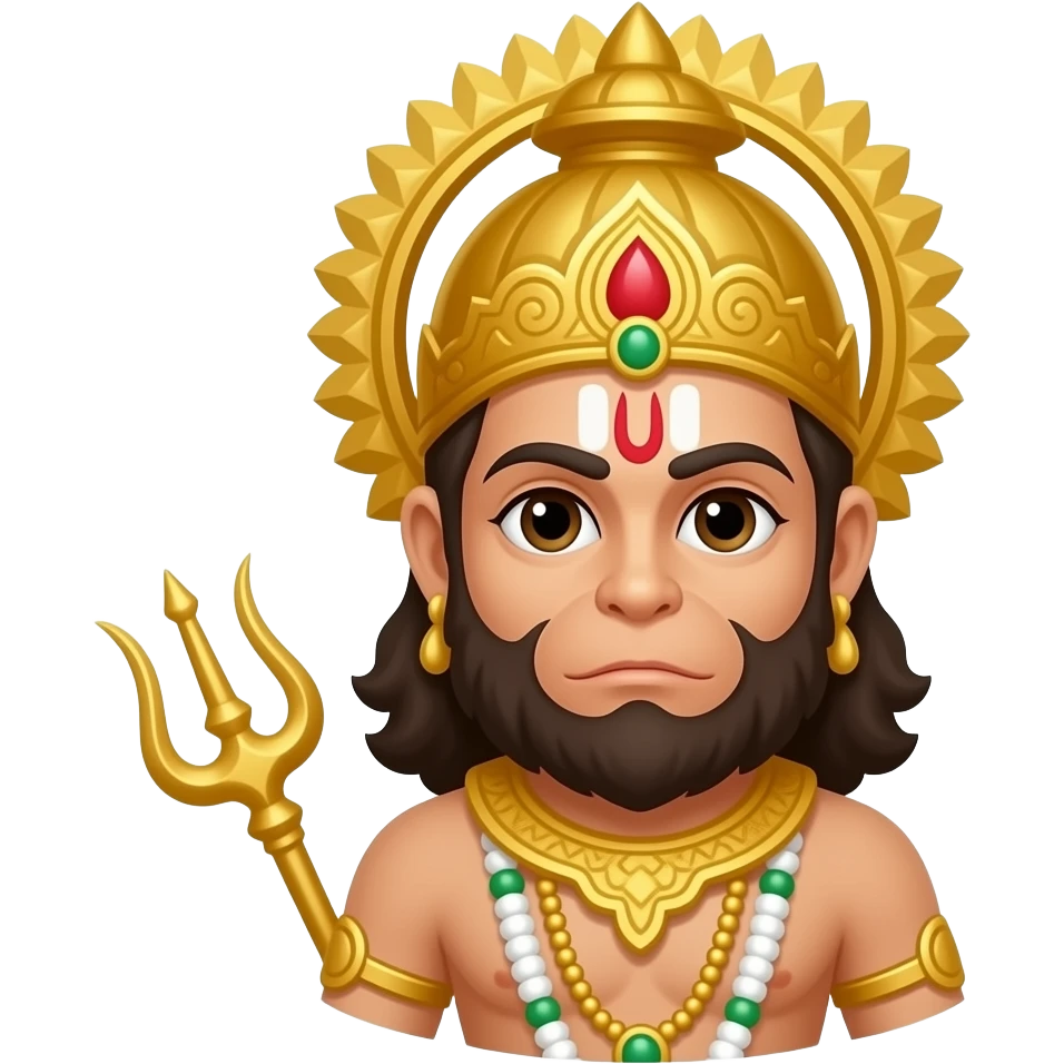 Lord Hanuman emoji emoji