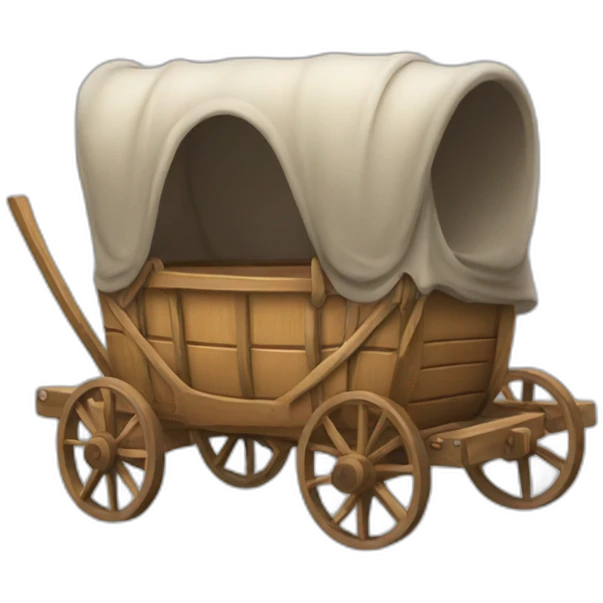 cute coveredwagon emoji