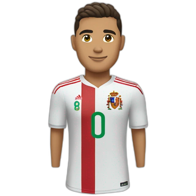 Ronaldo maillot portugal emoji