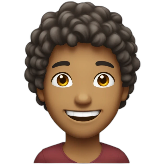 Árabe sonriendo emoji