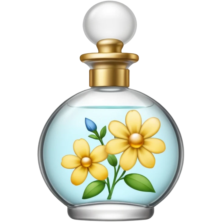 perfume bottle spraying emoji