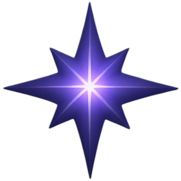 North star  emoji