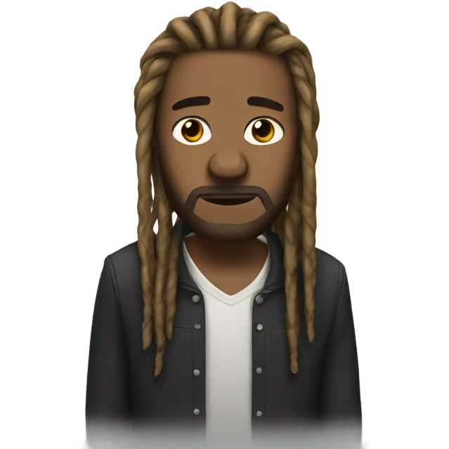A Nonchalant Dreadhead emoji