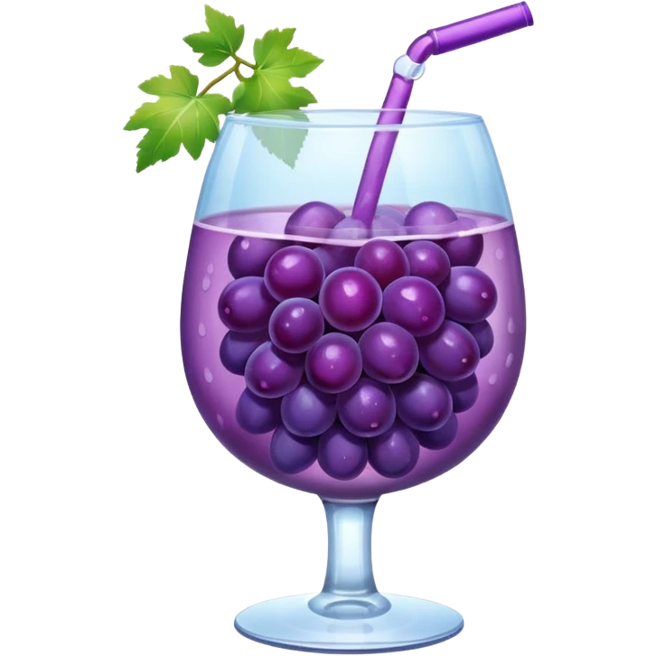 Grapes Drink emoji