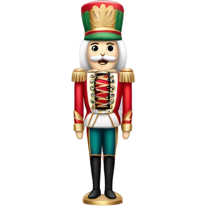christmas nutcracker full body emoji