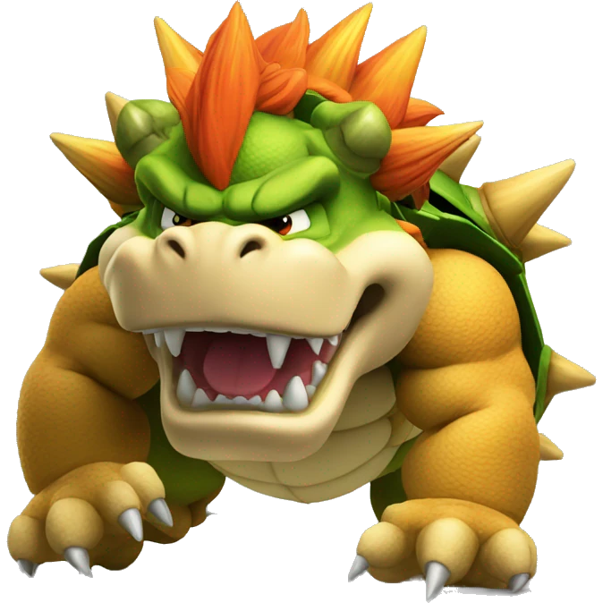 Bowser danse emoji