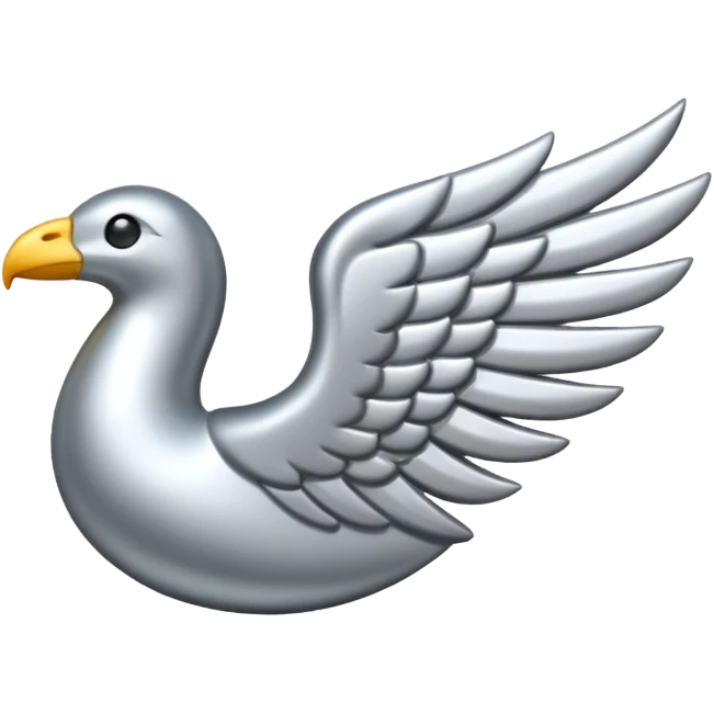 Left side wing emoji
