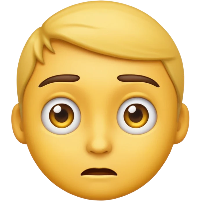 emoji подозрительно смотрит вбок  поднимая брови emoji