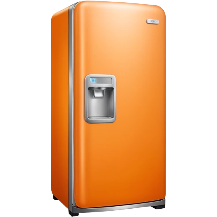 Hi refrigerator ! 
light orange color  emoji