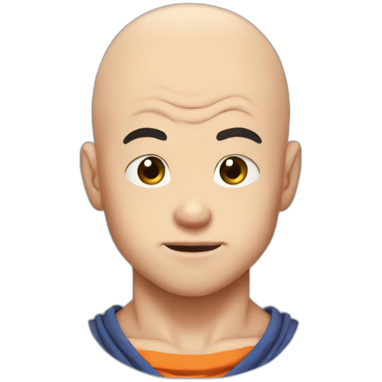 Bald goku emoji