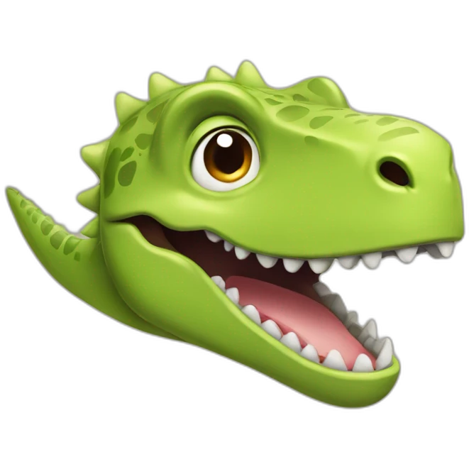 happy dinosour  emoji