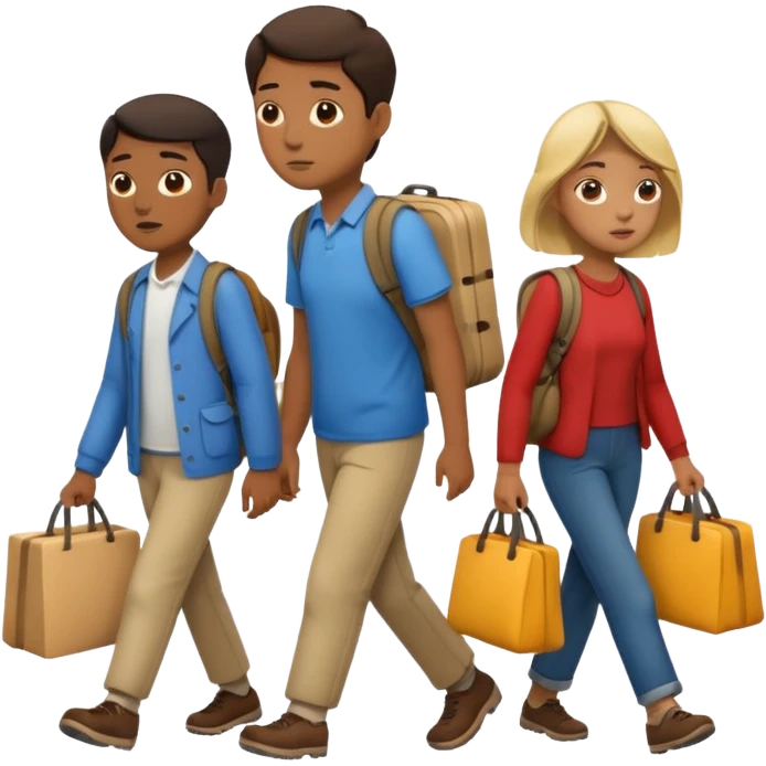 Migration out of Africa emoji