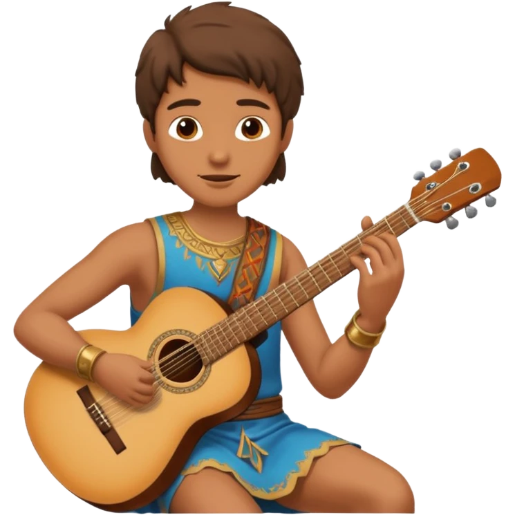 ancient Platon play guitar emoji