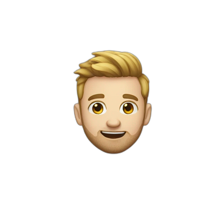 Squeezie calvitie emoji